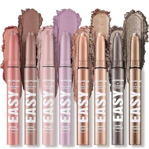 8 pieces Eyeshadow stick set creamy sets to matte